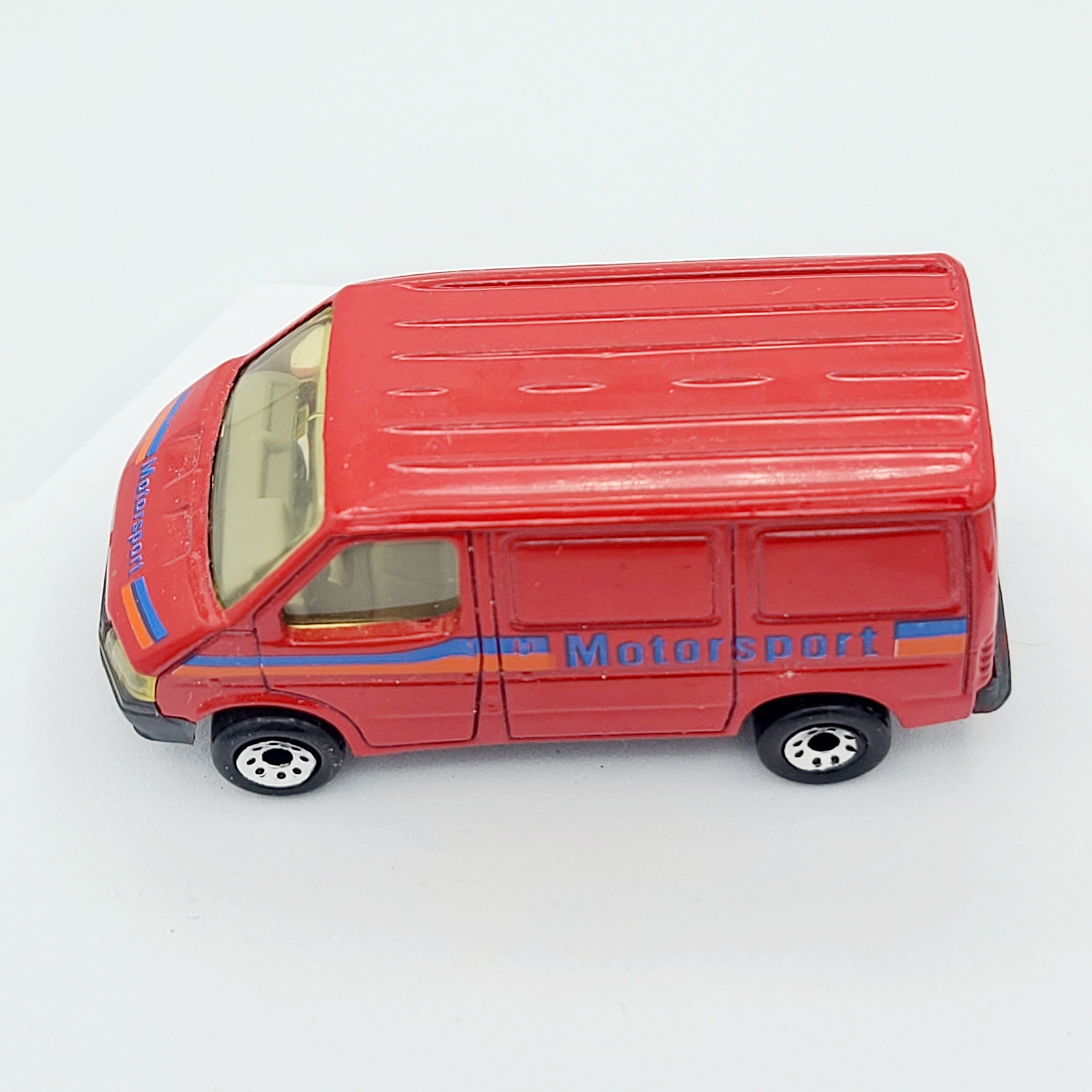 Matchbox '87 Ford Transit "Motorsport" (1986 MBX International ROW 1-75)